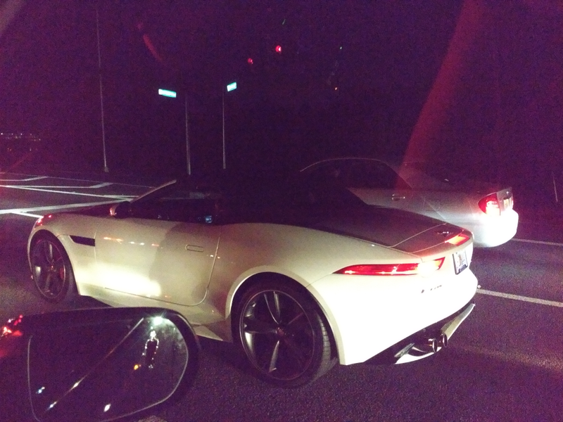 Jaguar F-Type SV R Convertible! God, that sounded nerdy as hell.